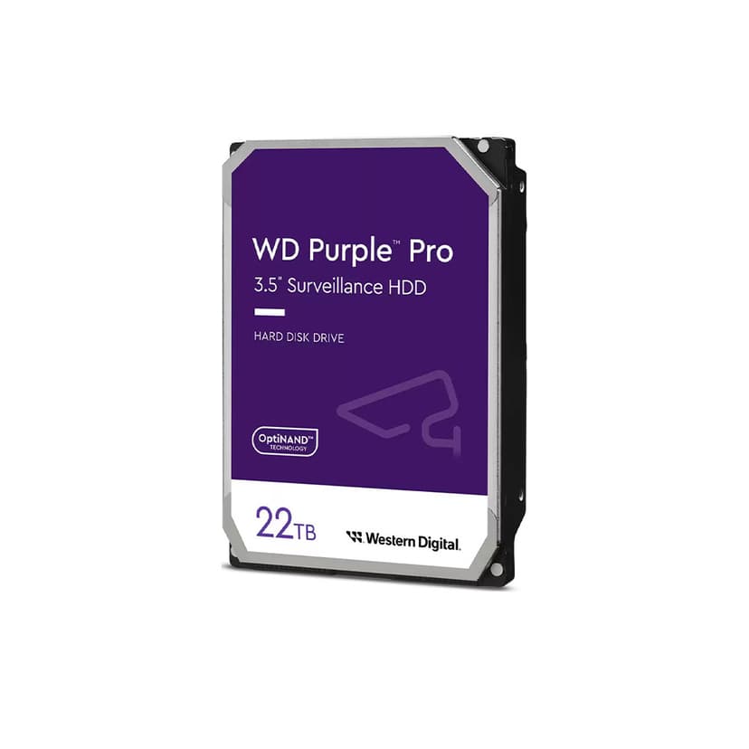 Western Digital Western Digital Purple Pro 22000GB 3.5" 7200 rpm Internal Hard Drive - 22TB HDD