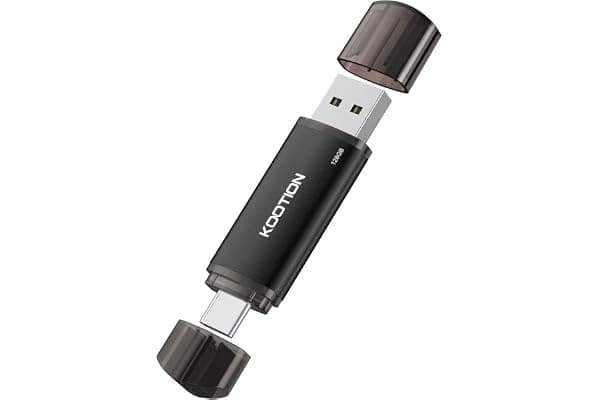 KOOTION KOOTION 2-in-1 Dual USB A & C OTG Flash Drive - 128GB USB