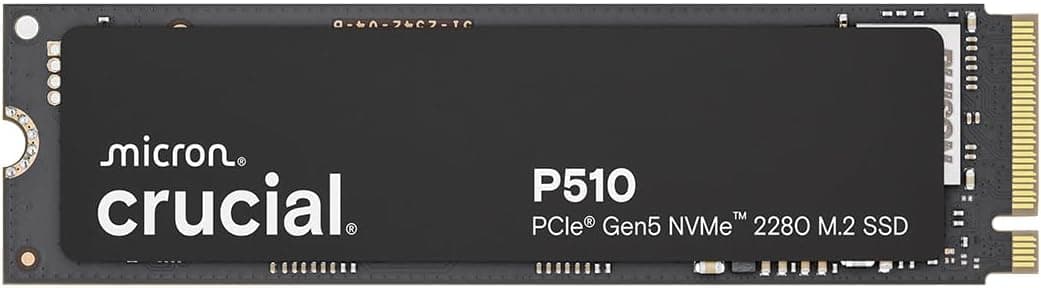 Crucial Crucial P510 1TB SSD NVMe M.2 - 1TB NVMe
