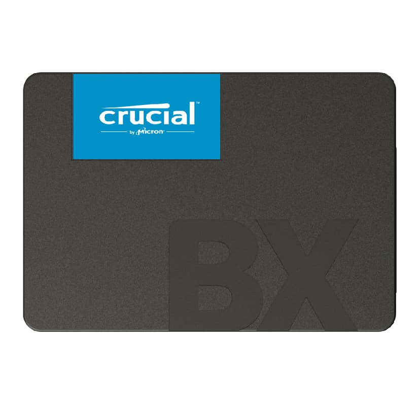 Crucial Crucial BX500 4TB 2.5" SATA 3D NAND Solid state drive (SSD) - Black - 4TB SSD