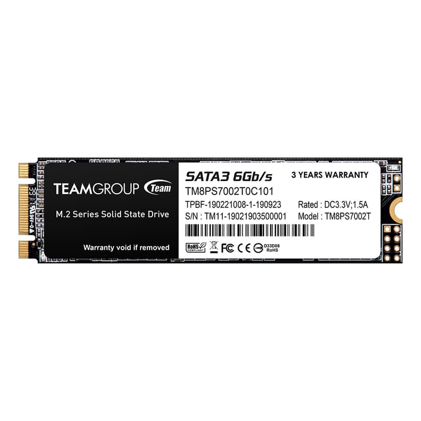 Team Group Team Group MS30 2TB M.2 2280 SATA Internal SSD - 2TB NVMe